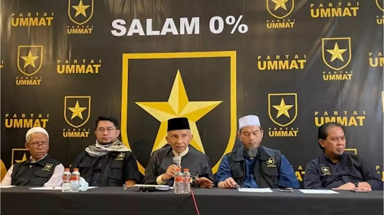 Lolos, Partai Ummat di Pemilu 2024 Dapat Nomor 24