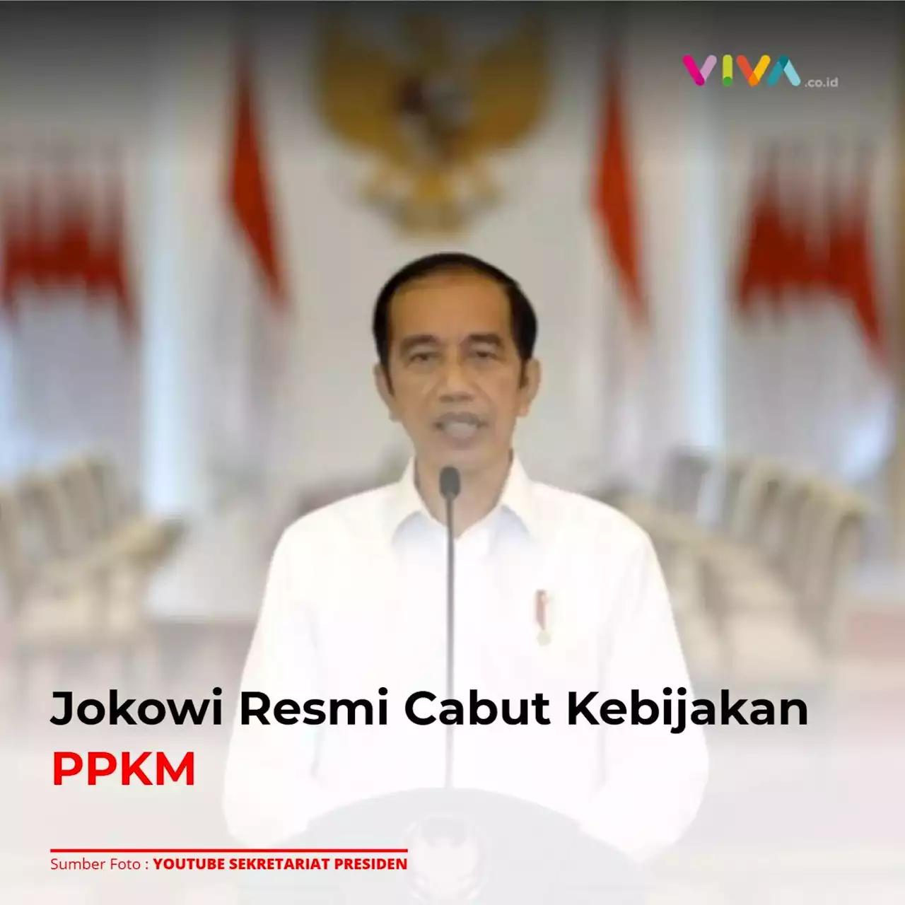 Jokowi Resmi Cabut Kebijakan PPKM!