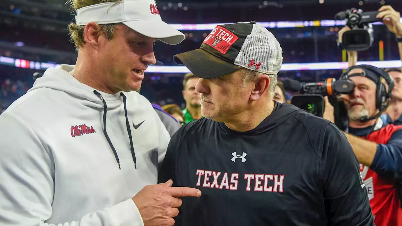 Texas Tech player denies Lane Kiffin's allegation that he spit on an Ole Miss player