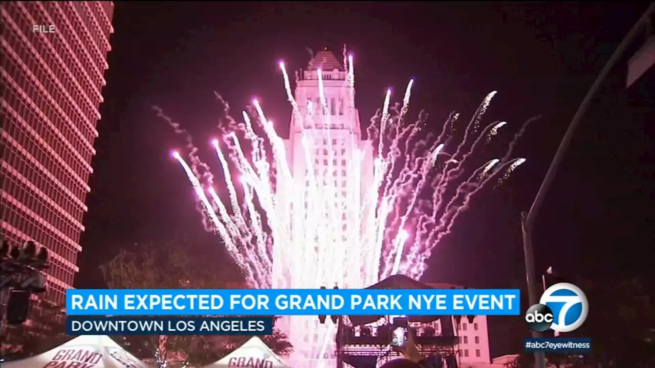 Grand Park New Year's Eve celebration makes big return, rain or shine