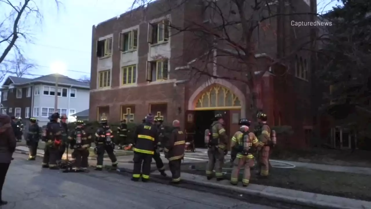 2nd Maywood church fire this week at First Congregational Church under investigation