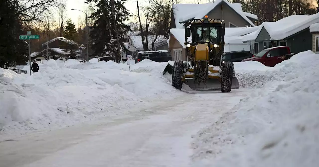 Frustrations linger in Anchorage over pace of snow removal weeks after winter storms