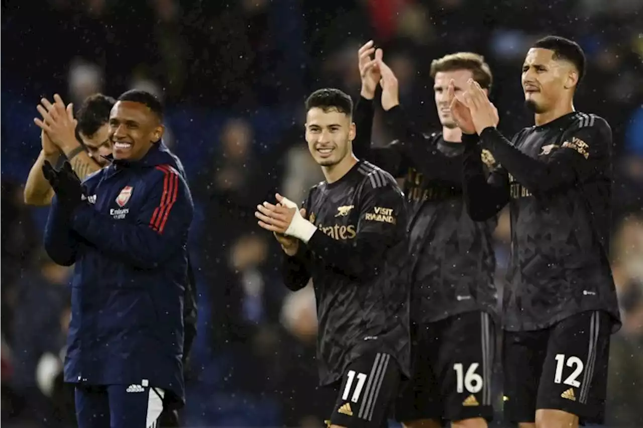 Arsenal kokoh di puncak klasemen setelah telan Brighton 4-2