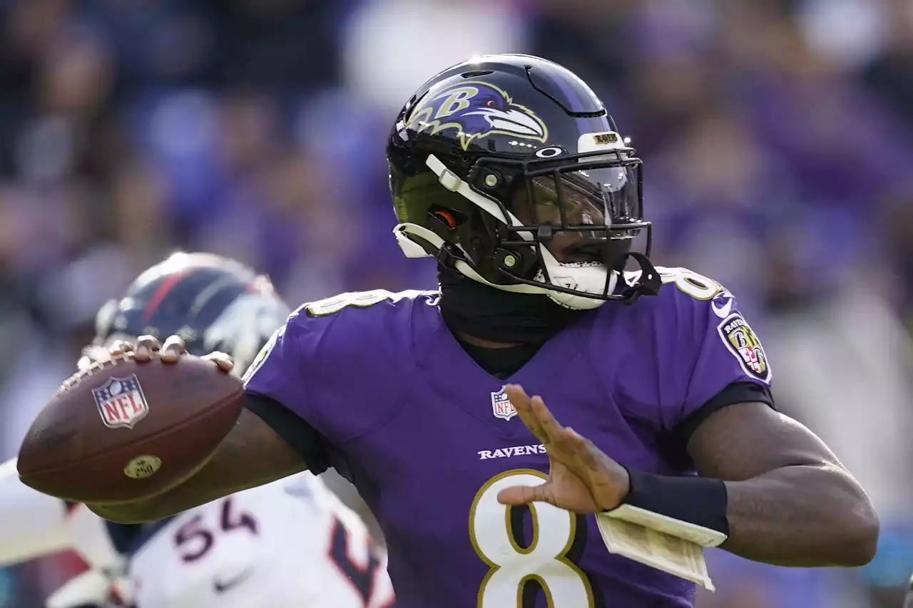 Ravens rule out Lamar Jackson for 4th straight game