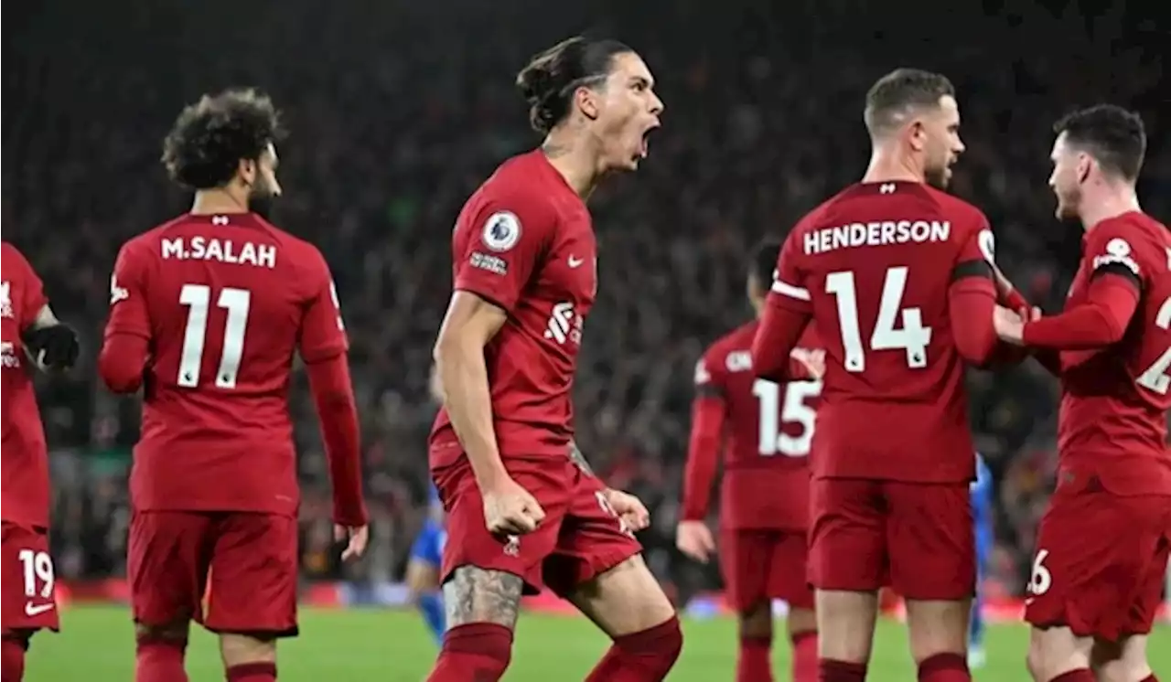 2 Gol Bunuh Diri Wout Faes Menangkan Liverpool atas Leicester