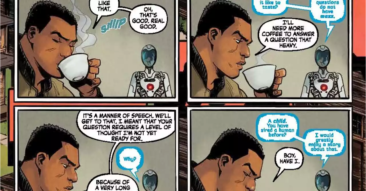 Mosely #1 Preview: Robots are People Too, Aren't They?