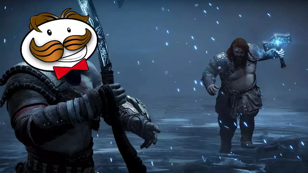 God of War Ragnarok Player Beats Thor on Hardest Difficulty With Pringles Can