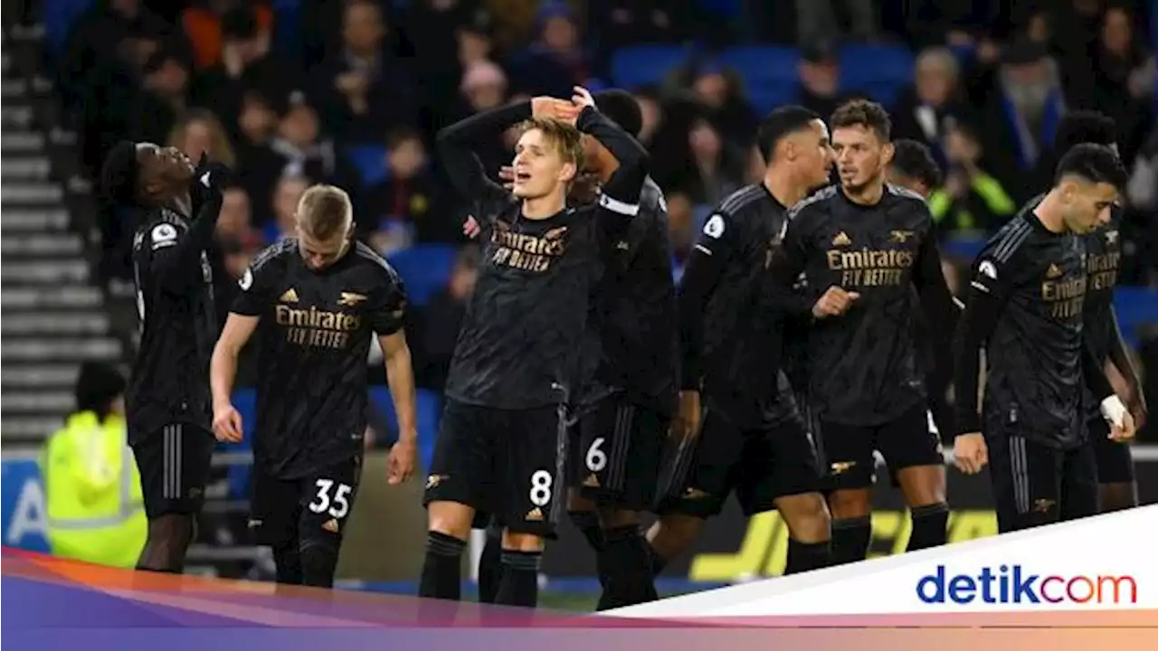 Brighton Vs Arsenal: The Gunners Menangi Drama Enam Gol