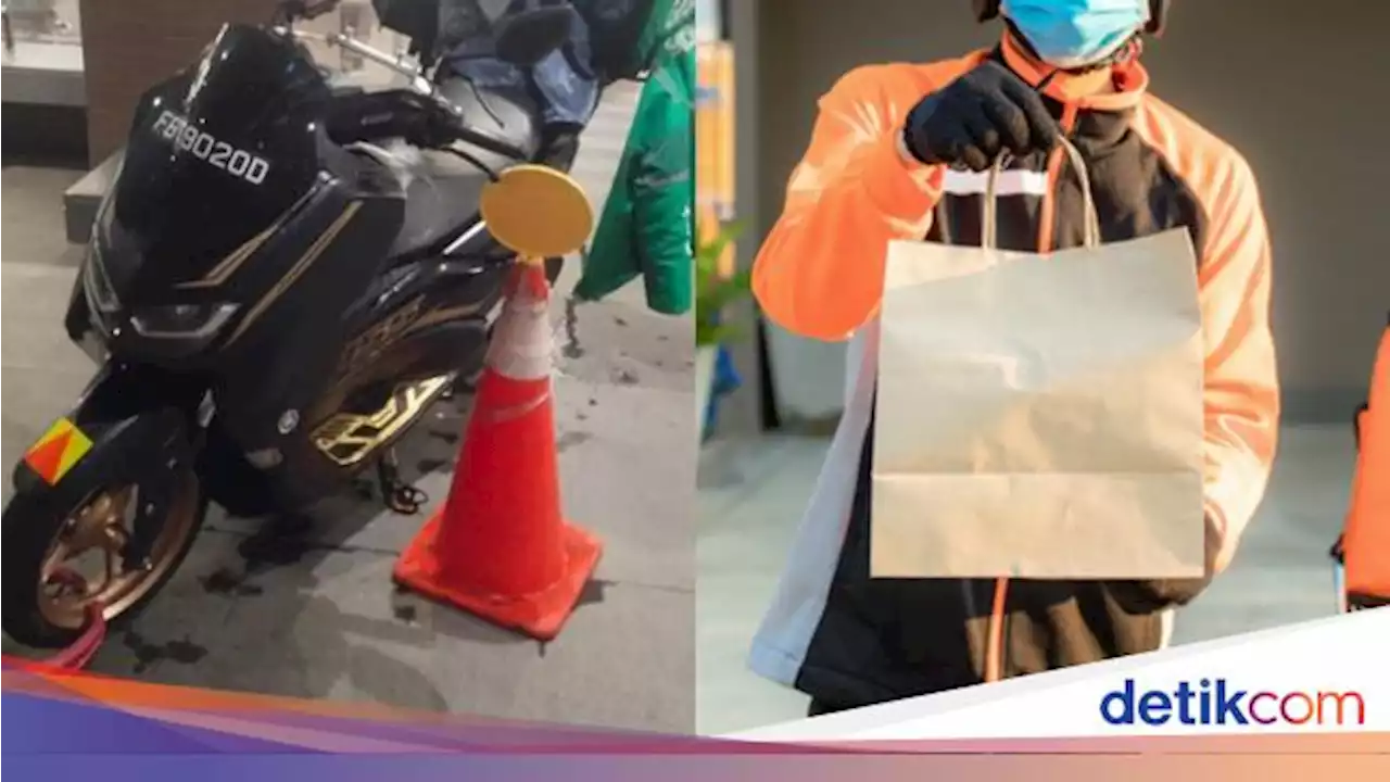 Gegara Parkir 2 Menit untuk Antar Makanan, Sopir Ojol Ini Didenda Rp 2 Juta