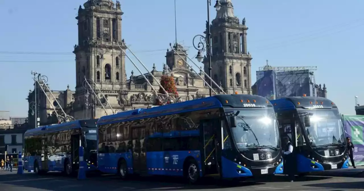 Trolebús, Ecobici y Metro, la apuesta de la CDMX en 2022 en materia de movilidad