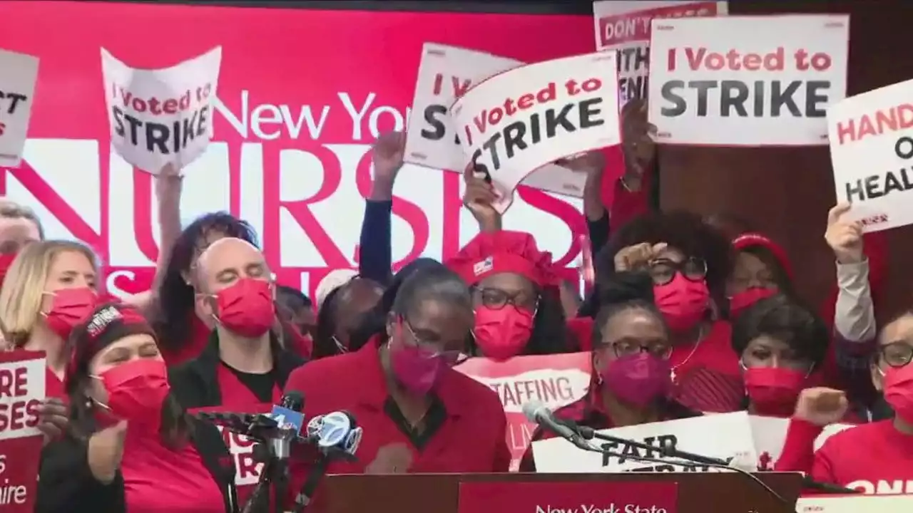 Nurses at 8 NYC hospitals set to strike on January 9