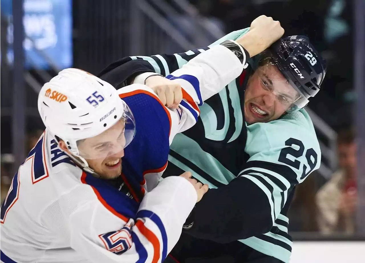 McDavid shines as Oilers pound Kraken 7-2