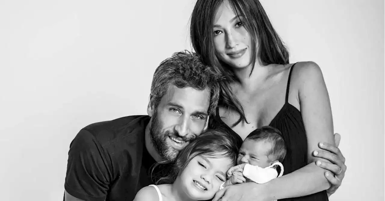 LOOK: Solenn Heussaff, Nico Bolzico finally show newborn daughter's face in family picture