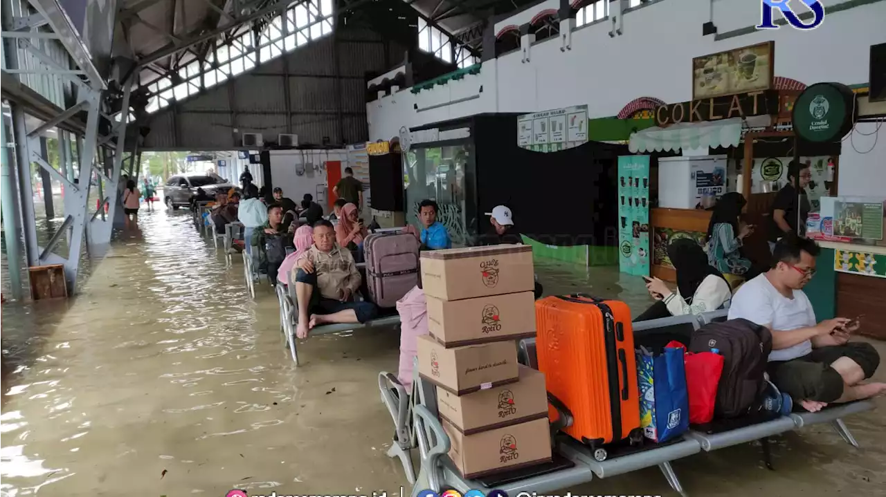 Kota Lama dan Stasiun Tawang Semarang Terendam Banjir, Begini Kondisinya