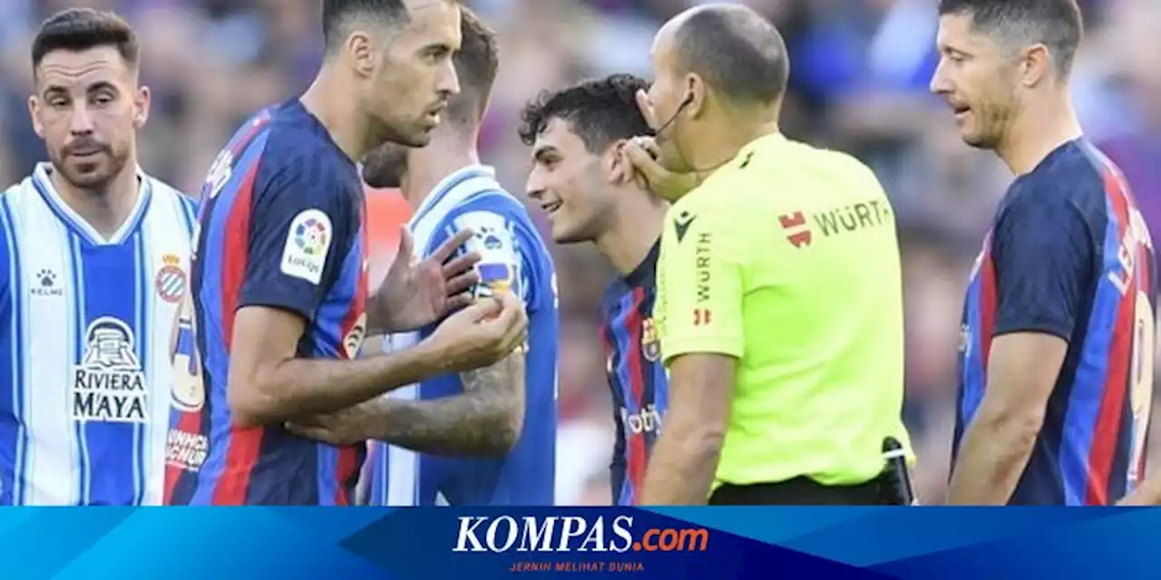 Hasil Barcelona Vs Espanyol 1-1: Drama Kartu Merah, Derbi Catalan Tanpa Pemenang