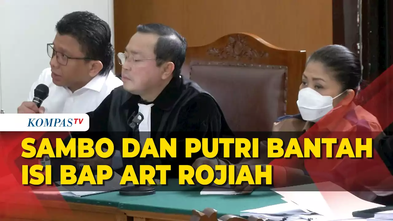 Ferdy Sambo dan Putri Candrawathi Kompak Bantah Isi BAP ART Rojiah