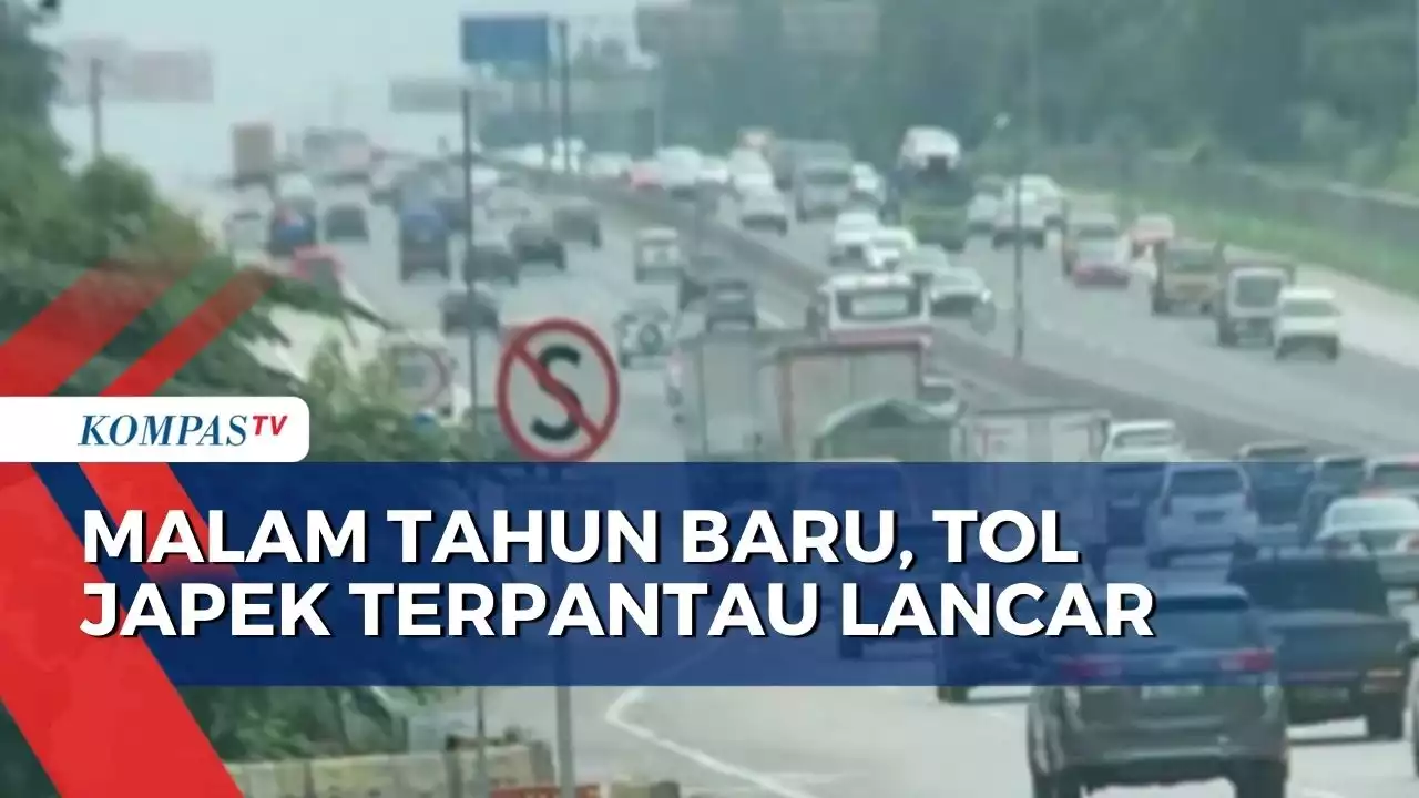 Libur Tahun Baru, Tol Jakarta-Cikampek Terpantau Masih Lancar