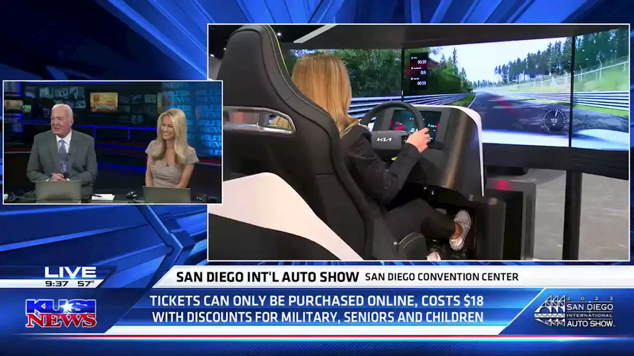 San Diego International Auto Show draws in crowds over New Year's weekend -