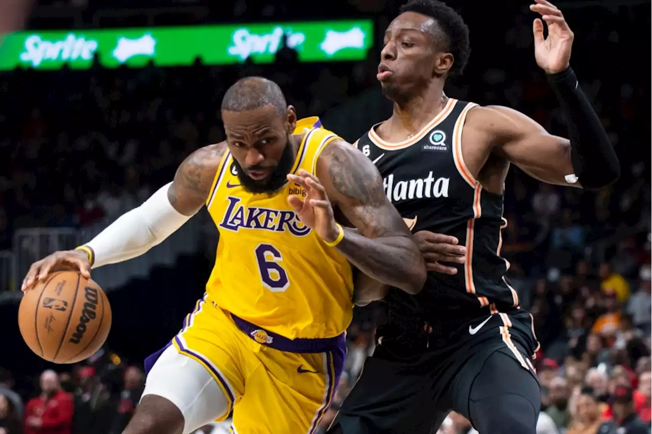 LeBron James scores season-high 47 on 38th birthday as Lakers top Hawks