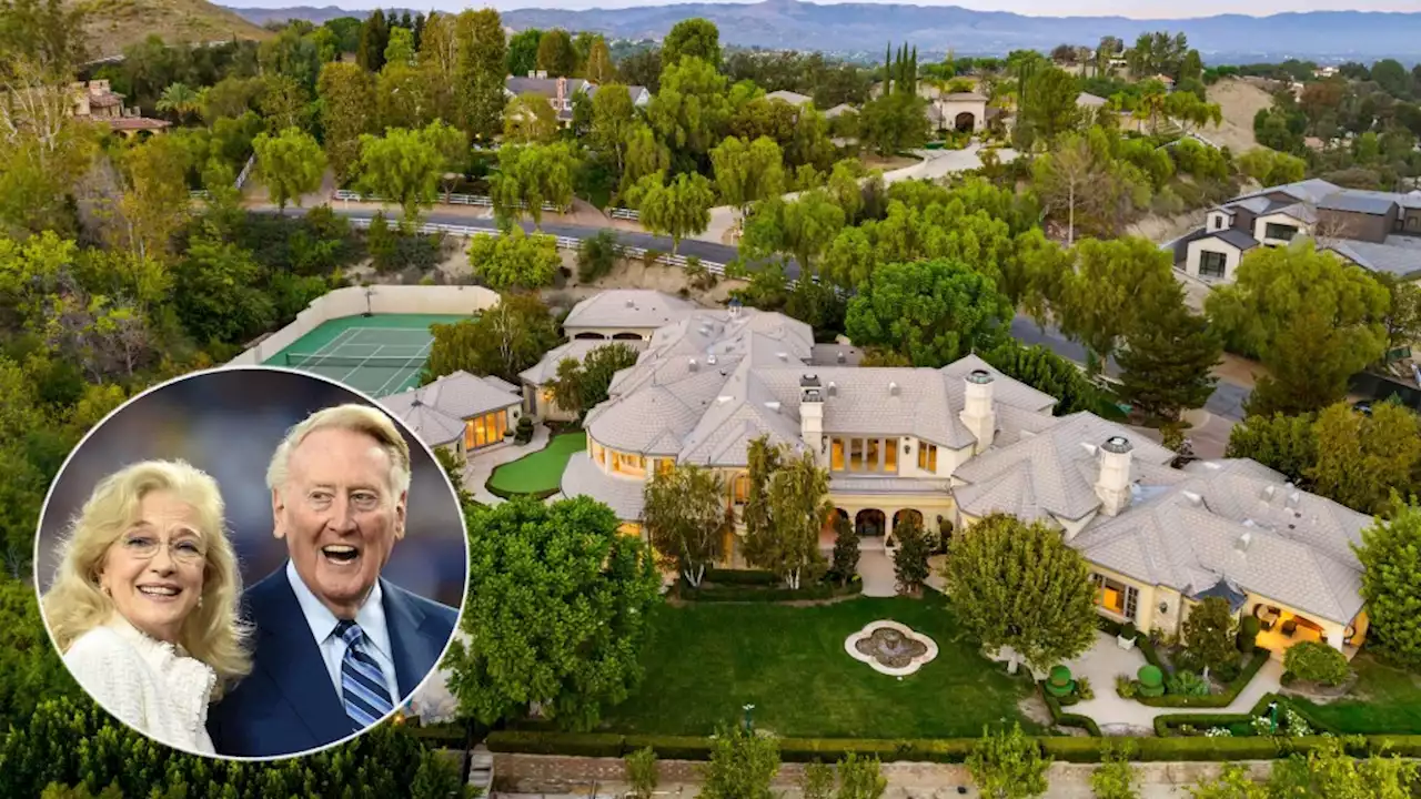 Vin and Sandi Scully’s Hidden Hills mansion sells for $14 million