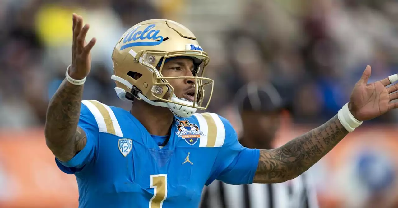 Dorian Thompson-Robinson injured as UCLA falls to Pitt in wild Sun Bowl