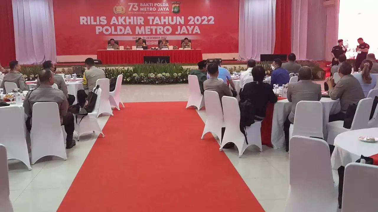 Polda Metro Tuntaskan 89 Persen Kasus Tindak Pidana Selama 2022