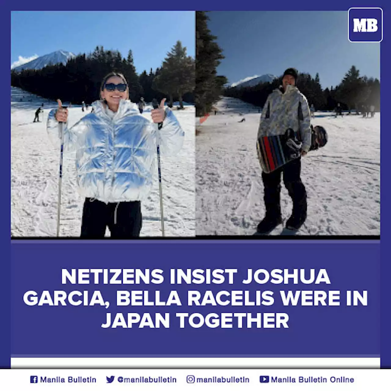 Netizens insist Joshua Garcia, Bella Racelis were in Japan together