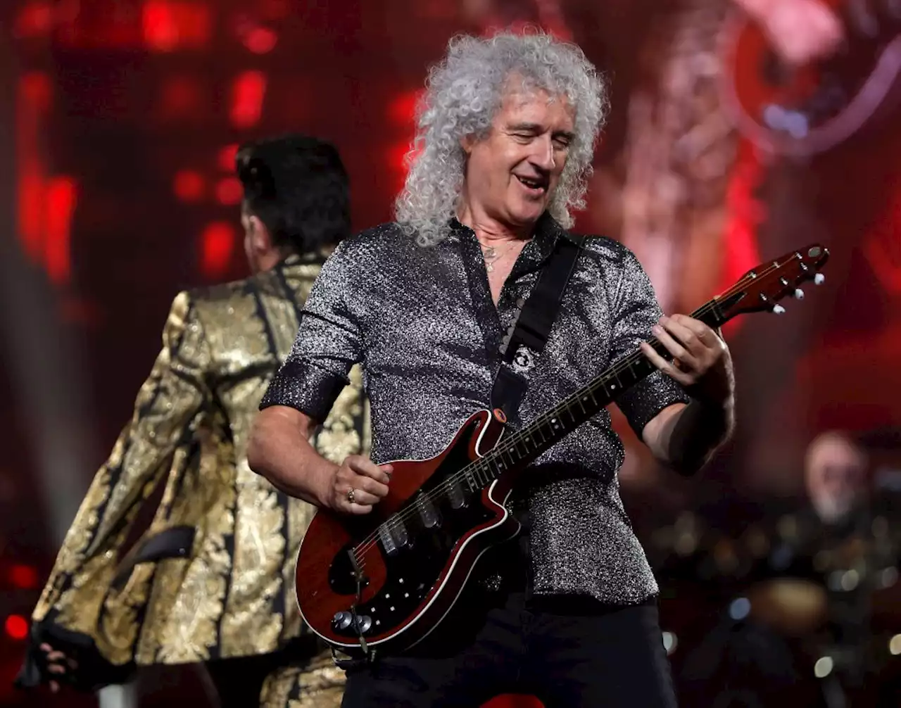 Queen guitarist Brian May is now a knight