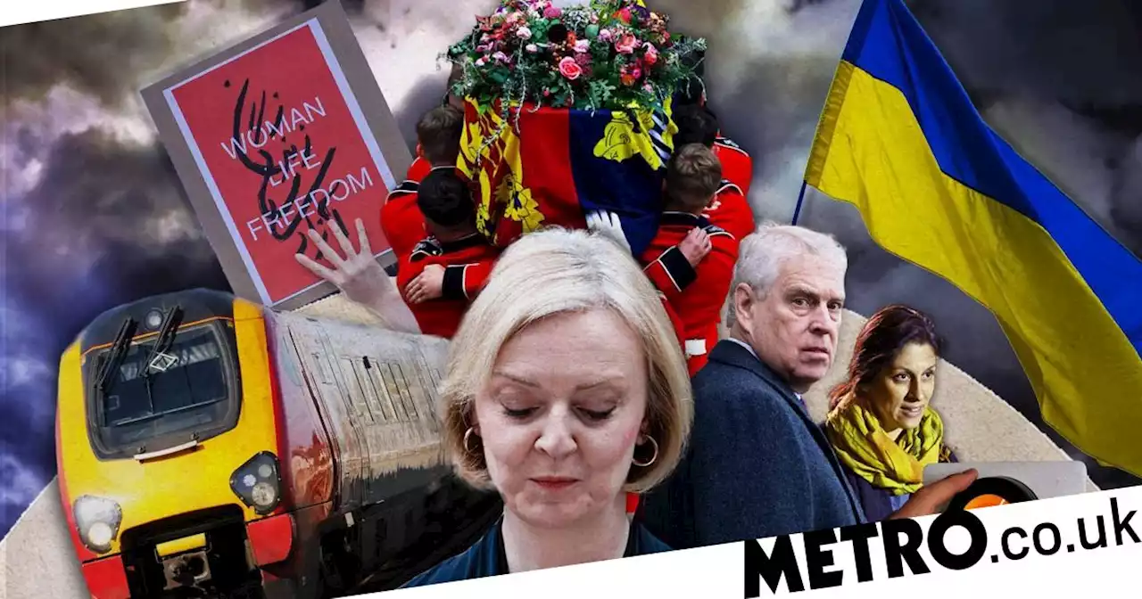 The Queen's death, three prime ministers and Ukraine - the top stories of 2022