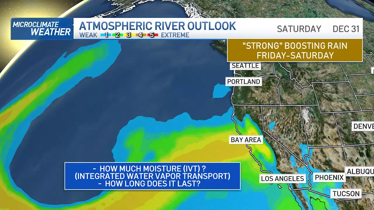 Bay Area Storm: Atmospheric River, Widespread Flood Warnings