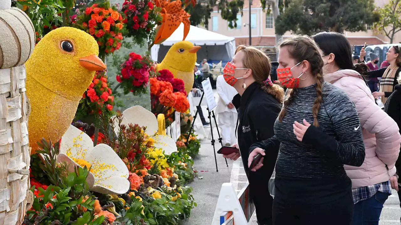 Step Right up to the Rose Parade Floats During ‘Floatfest'