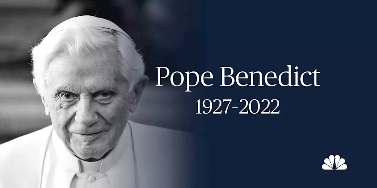 Pope Emeritus Benedict XVI dies at 95