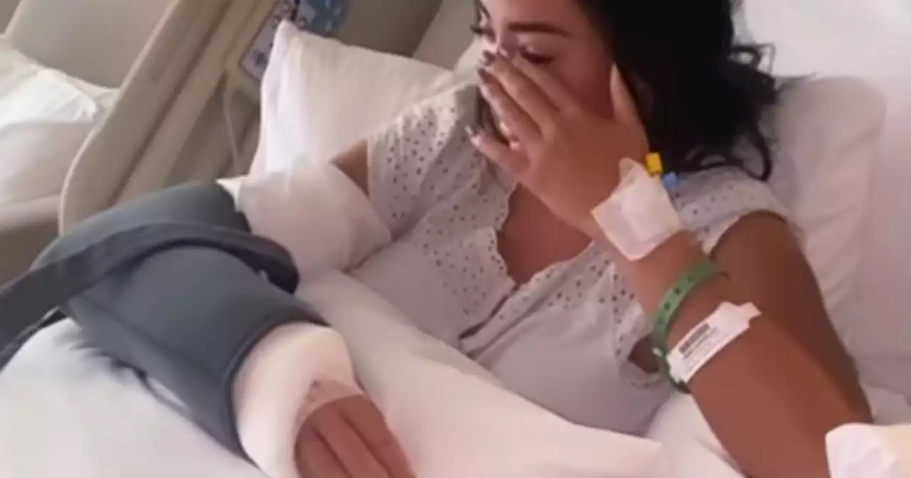 Yazmin Oukhellou shares heartbreaking past hospital footage after fatal accident