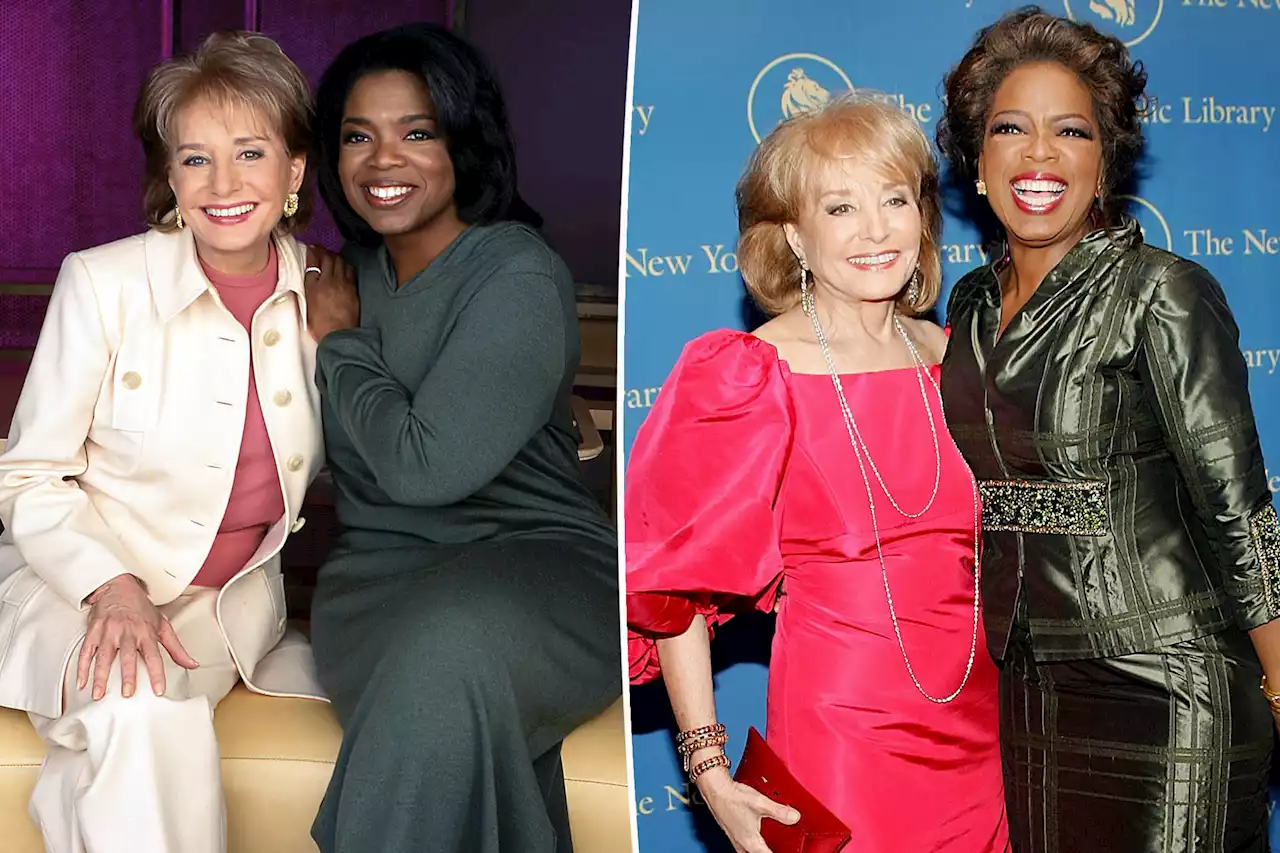 Oprah Winfrey pays tribute to Barbara Walters: ‘Grateful to have known her’