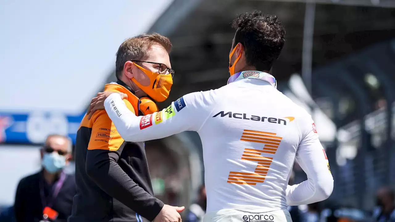 Daniel Ricciardo McLaren exit one of toughest experiences in Andreas Seidl’s career