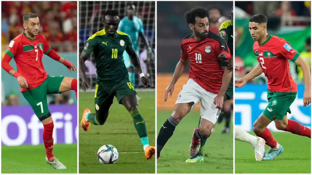 Rétro foot africain 2022: Mané au sommet, Hakimi-Ziyech brillants, Salah valeur sûre