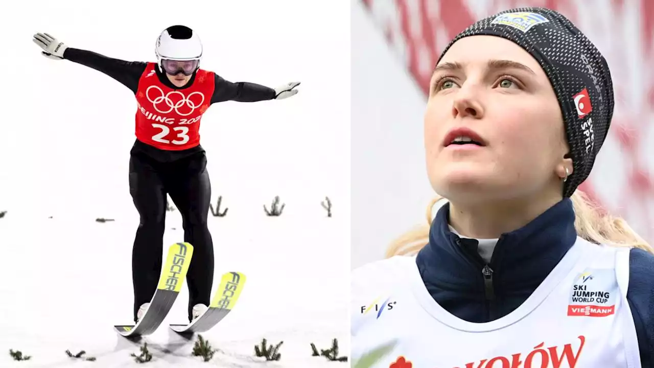 Backhoppning: Frida Westman om tankarna efter knäskadan: ”Hur ska jag orka?”