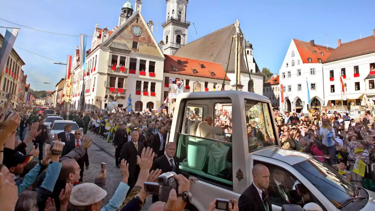 Ein besonderer Staatsbesuch: Papst Benedikt in Freising