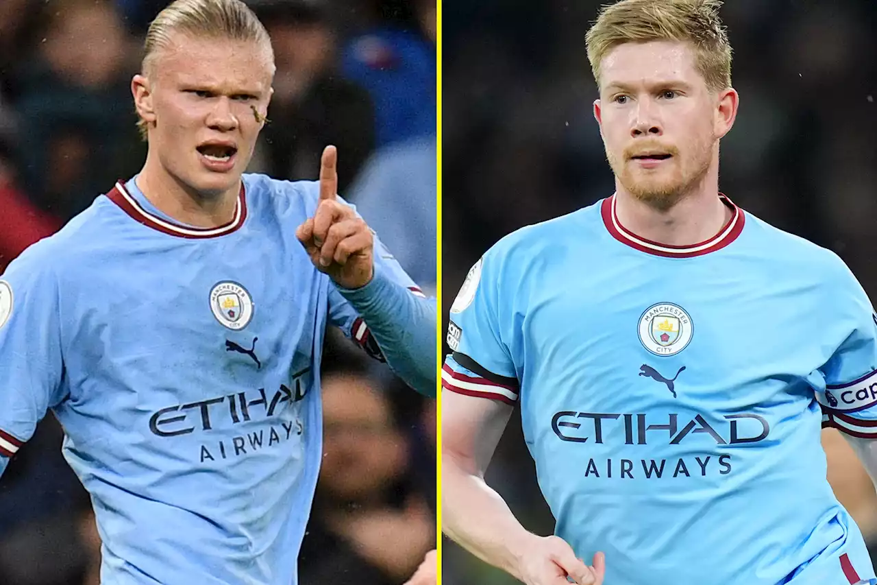 Everton fume as Man City duo Kevin De Bruyne and Erling Haaland avoid red cards