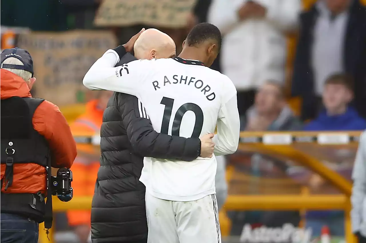 Ten Hag 'very pleased' with Rashford response and explains playing Shaw at CB