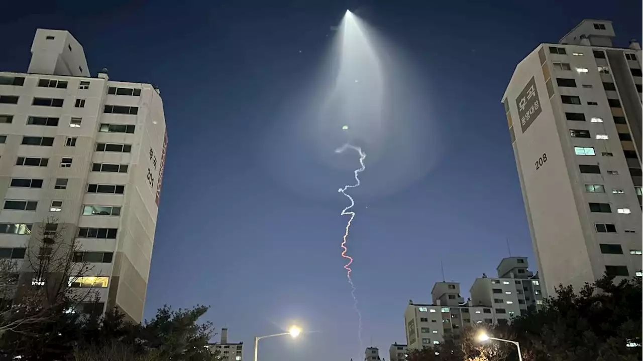 South Korean Military Rocket Launch Causes UFO Scare