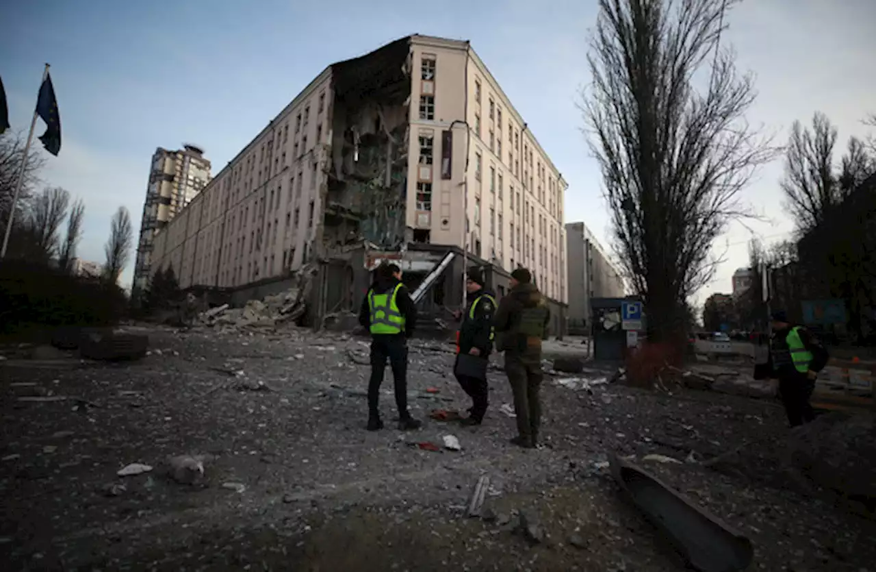 One person killed in Kyiv following Russian strikes on several regions, Ukraine officials say