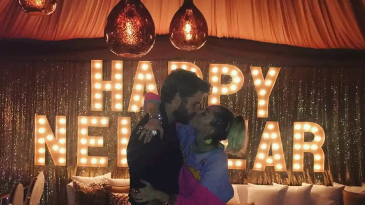 Celebrity New Year's Eve Kisses -- Through The Years