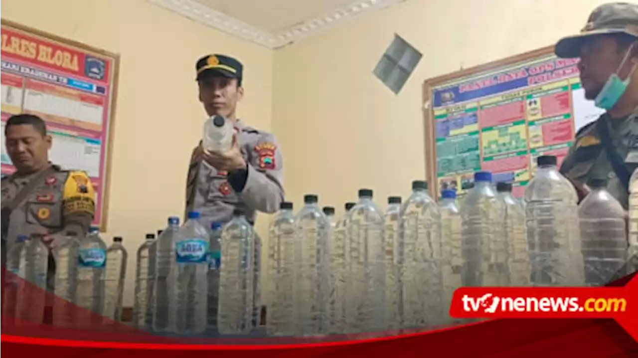 Jelang Tahun Baru, Puluhan Liter Miras Berhasil Diamankan Petugas Gabungan