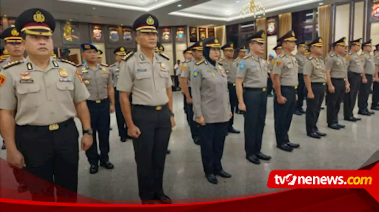 Polri Gelar Upacara Korps Raport ke 42 Pati dan 121 Pamen