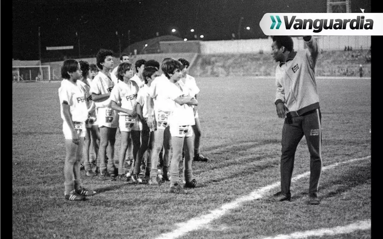 Hernando &#039;El Mico&#039; García, uno de los niños que fue entrenado por Pelé en Bucaramanga