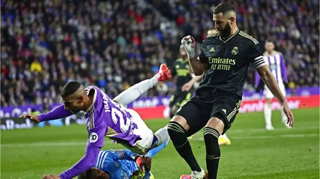 Libas Valladolid, Real Madrid Gusur Barcelona dari Puncak Klasemen LaLiga