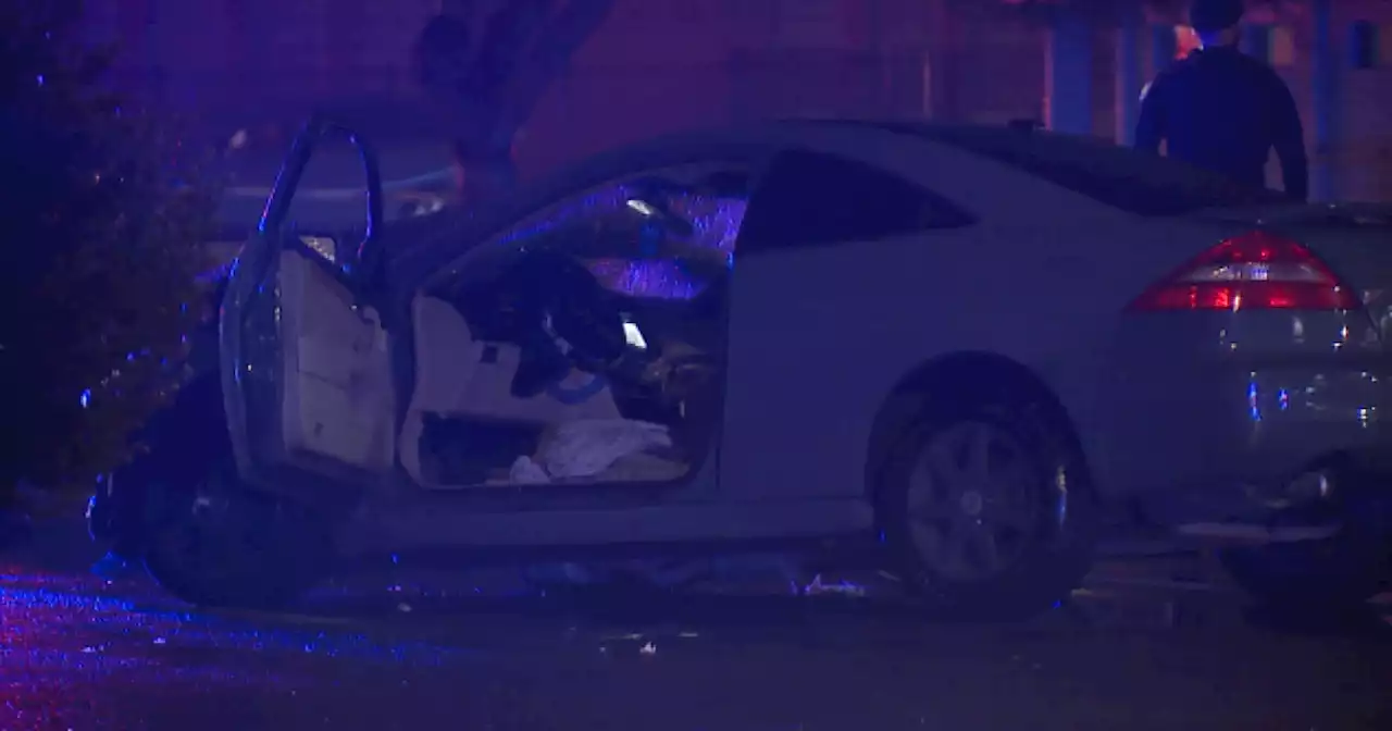 Three dead, two hurt after car catches fire in west Phoenix crash