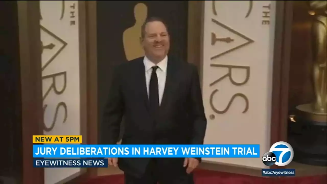 Jury starts deliberations over rape accusations against Harvey Weinstein in Los Angeles case