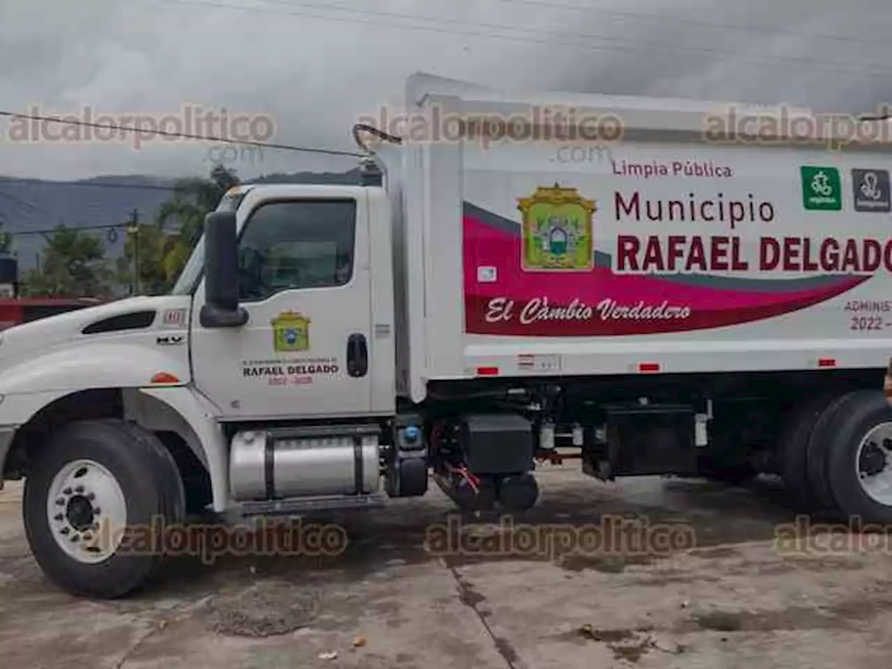 Adquiere el municipio de Rafael Delgado camión compactador de basura